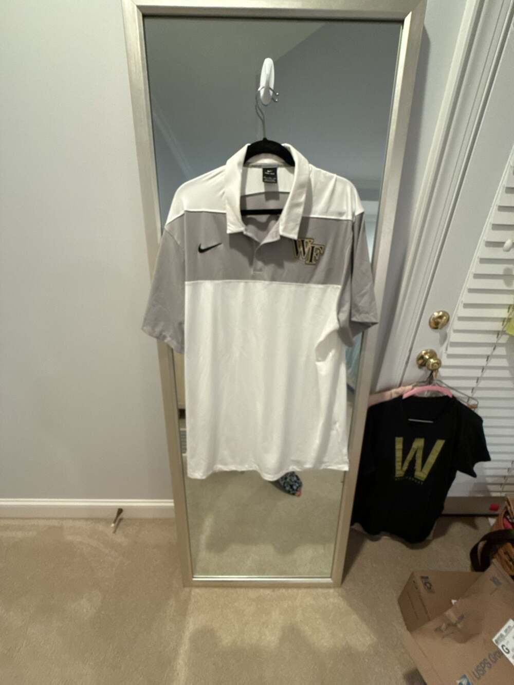 Nike Wake Forest University Golf Polo Shirt XXL